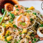 Arroz chaufa de mariscos