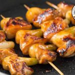 Brochetas de pollo